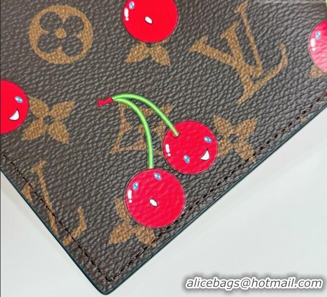 Trendy Design Louis Vuitton LV x TM Cerise Cherry Passport Cover M13424 2025