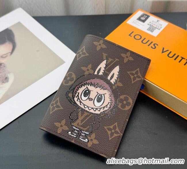 Promotional Louis Vuitton Labubu Passport Cover M0722 2025