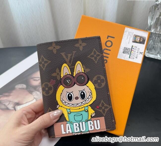 New Design Louis Vuitton Labubu Passport Cover M0722 2025