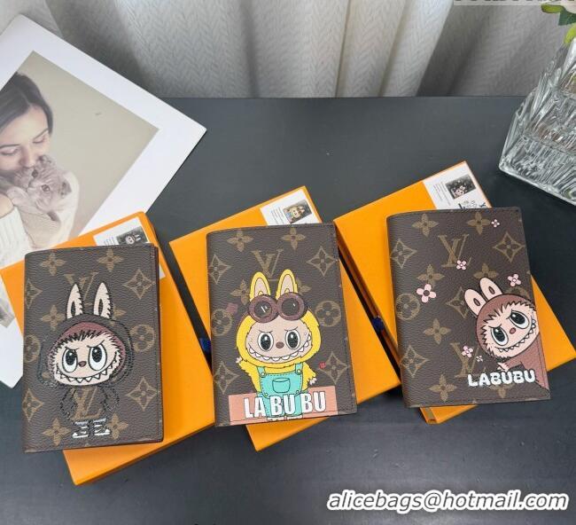 Big Discount Louis Vuitton Labubu Passport Cover M0722 2025