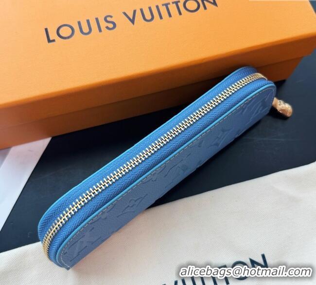 Good Quality Louis Vuitton Charlotte Pencil Pouch GI1355 Blue 2025