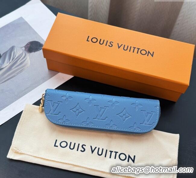 Good Quality Louis Vuitton Charlotte Pencil Pouch GI1355 Blue 2025