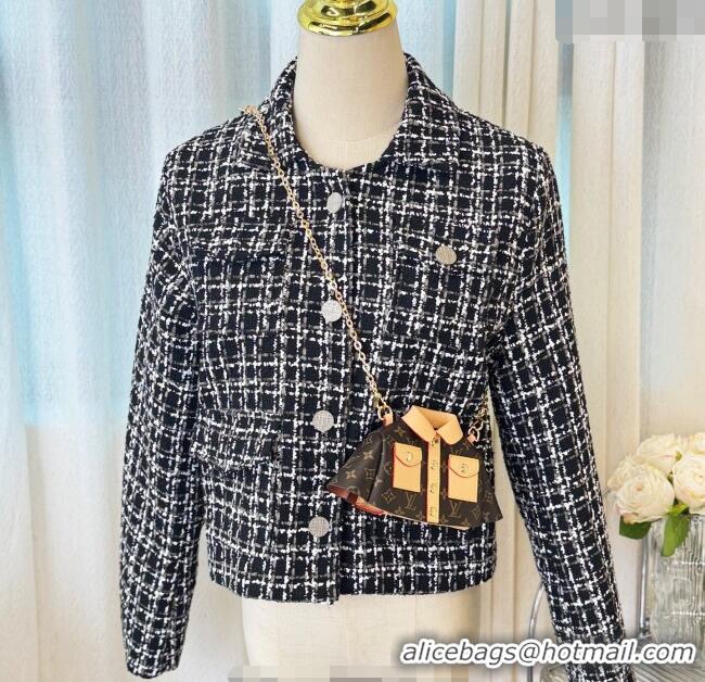 Most Popular Louis Vuitton LV x TM Shirt Chain Mini bag 0722 Brown/Apricot 2025