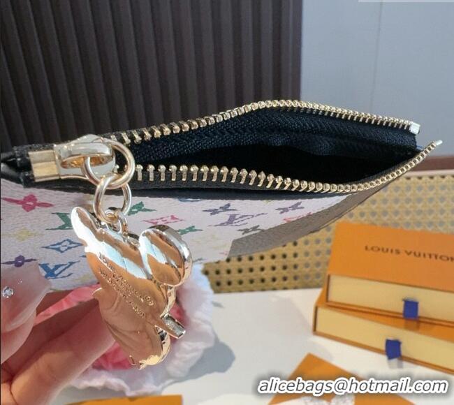 Promotional Louis Vuitton LV x TM Romy Card Holder Wallet 0722 Black 2025