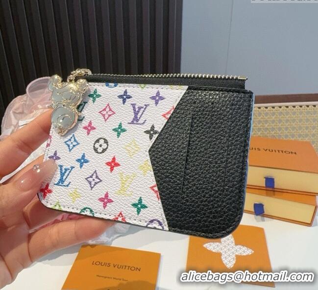 Promotional Louis Vuitton LV x TM Romy Card Holder Wallet 0722 Black 2025