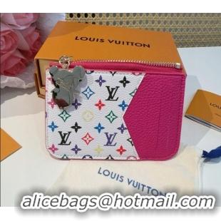 Top Design Louis Vuitton LV x TM Romy Card Holder Wallet 0722 Pink 2025