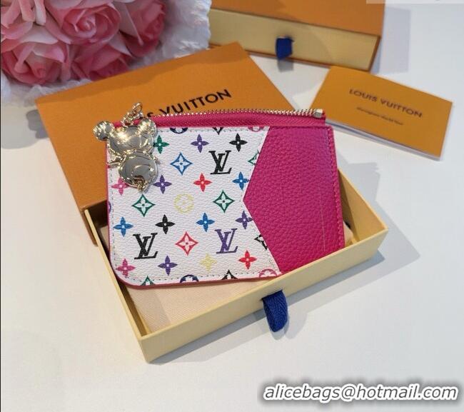 Top Design Louis Vuitton LV x TM Romy Card Holder Wallet 0722 Pink 2025