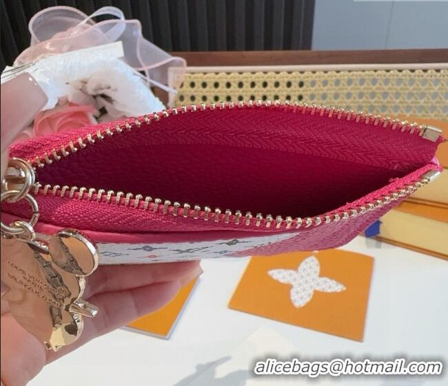 Top Design Louis Vuitton LV x TM Romy Card Holder Wallet 0722 Pink 2025
