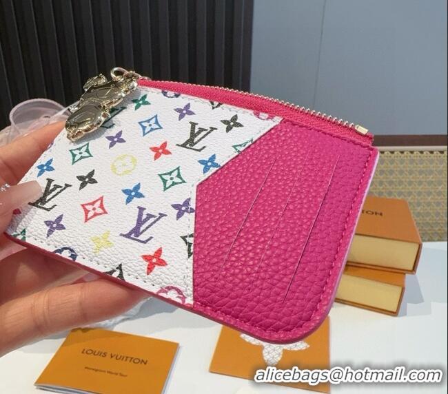 Top Design Louis Vuitton LV x TM Romy Card Holder Wallet 0722 Pink 2025