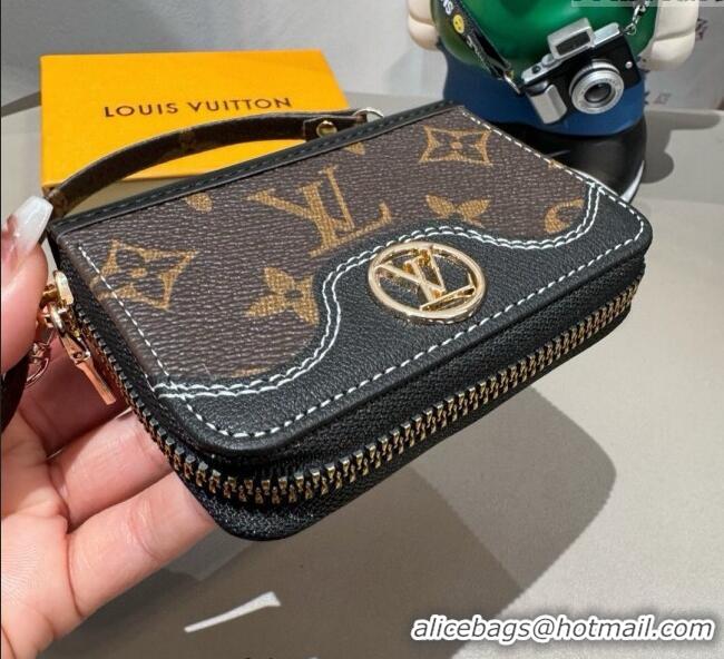 Top Design Louis Vuitton Card Pouch 0722 Maxi Monogram 2025
