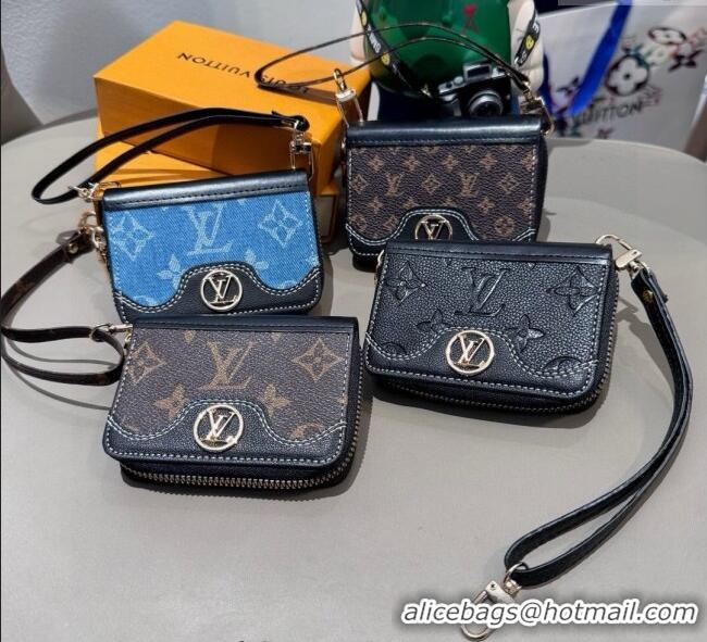 Top Design Louis Vuitton Card Pouch 0722 Maxi Monogram 2025