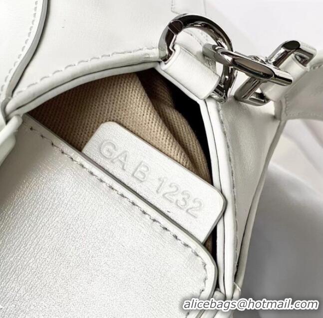 Specials Cheap Givenchy Mini Antigona Stretch Bag in Box Leather 19113 White 2023