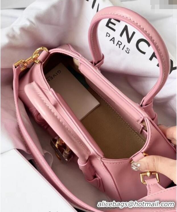 Best Price Givenchy Mini Antigona Stretch Bag in Box Leather 19113 Light Pink 2023