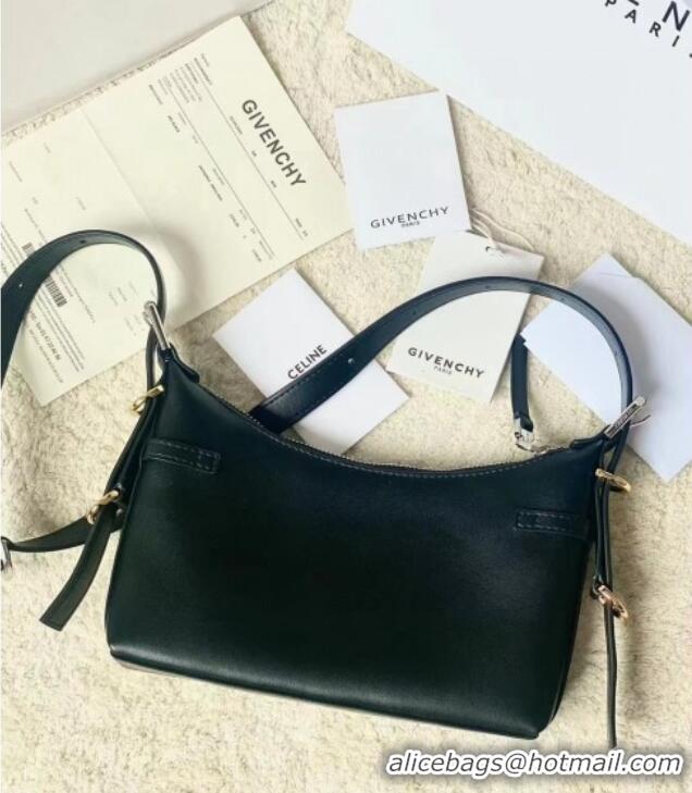 Classic Discount Givenchy Mini Voyou bag in leather 19928 Black 2023