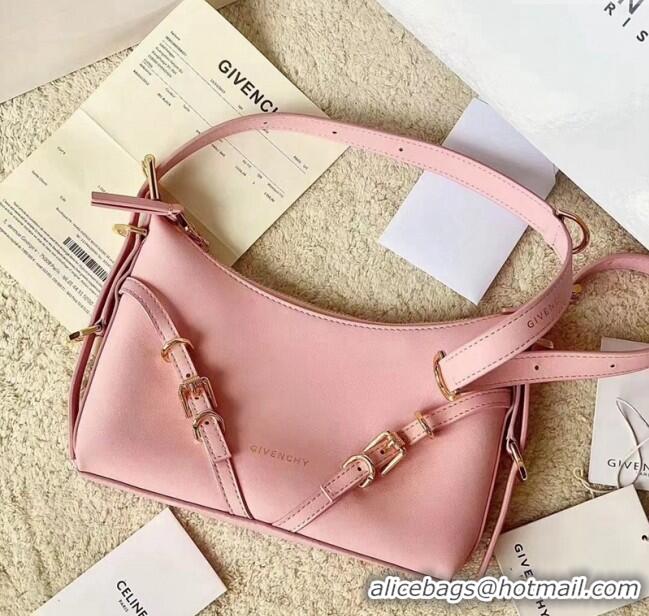 Good Quality Givenchy Mini Voyou bag in leather 19928 Light Pink 2023