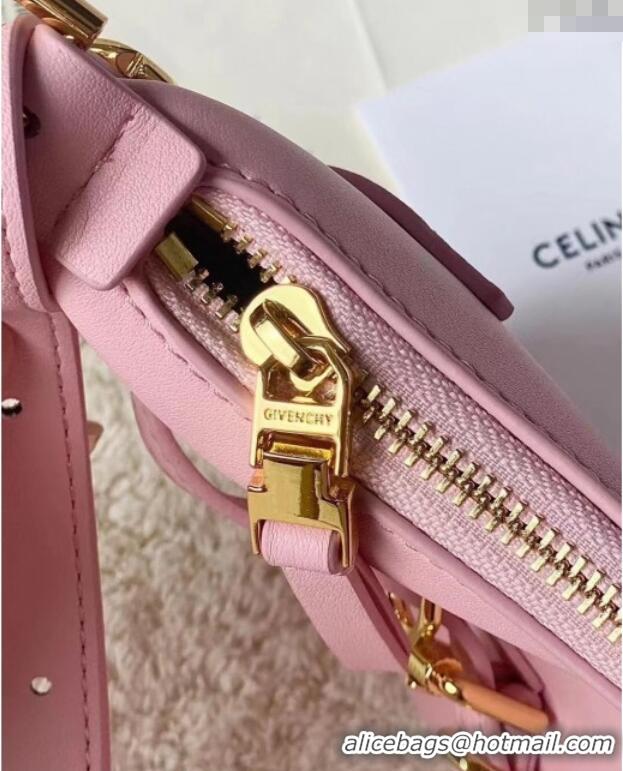 Good Quality Givenchy Mini Voyou bag in leather 19928 Light Pink 2023
