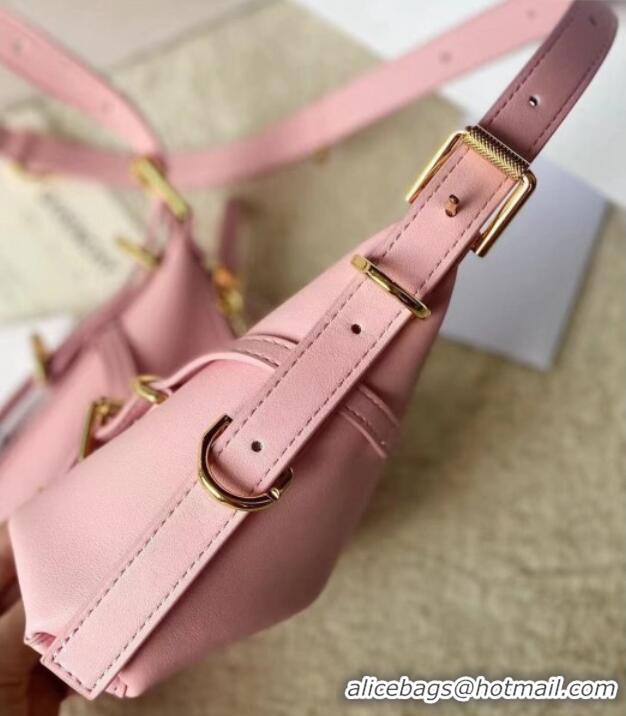 Good Quality Givenchy Mini Voyou bag in leather 19928 Light Pink 2023
