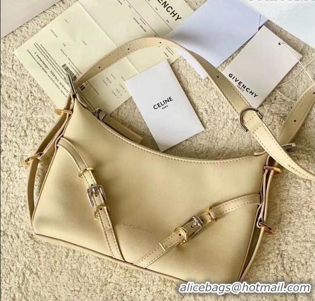 Best Grade Givenchy Mini Voyou bag in leather 19928 Yellow 2023