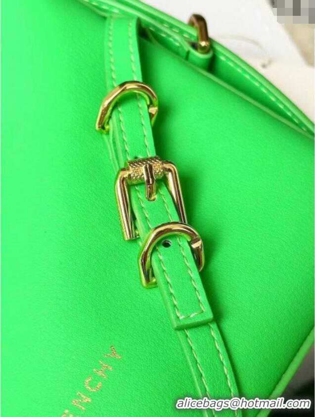 Stylish Cheap Givenchy Mini Voyou bag in leather 19928 Green 2023