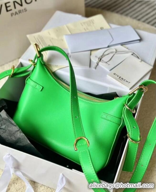 Stylish Cheap Givenchy Mini Voyou bag in leather 19928 Green 2023