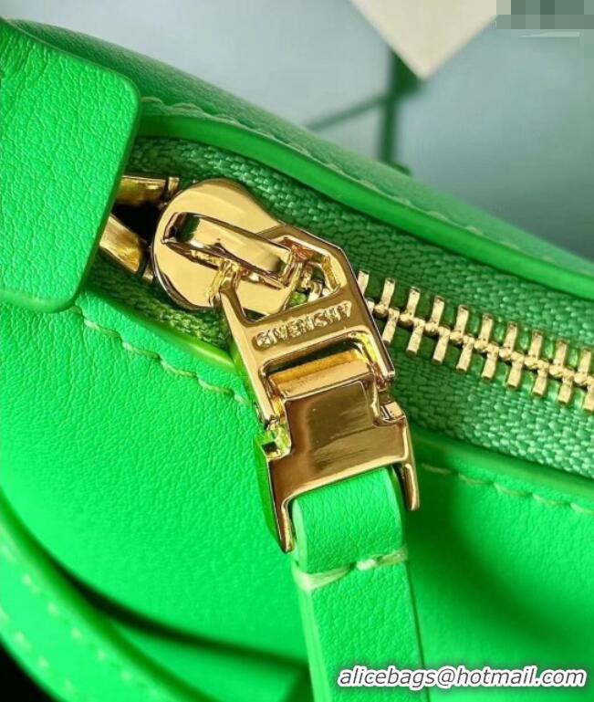 Stylish Cheap Givenchy Mini Voyou bag in leather 19928 Green 2023
