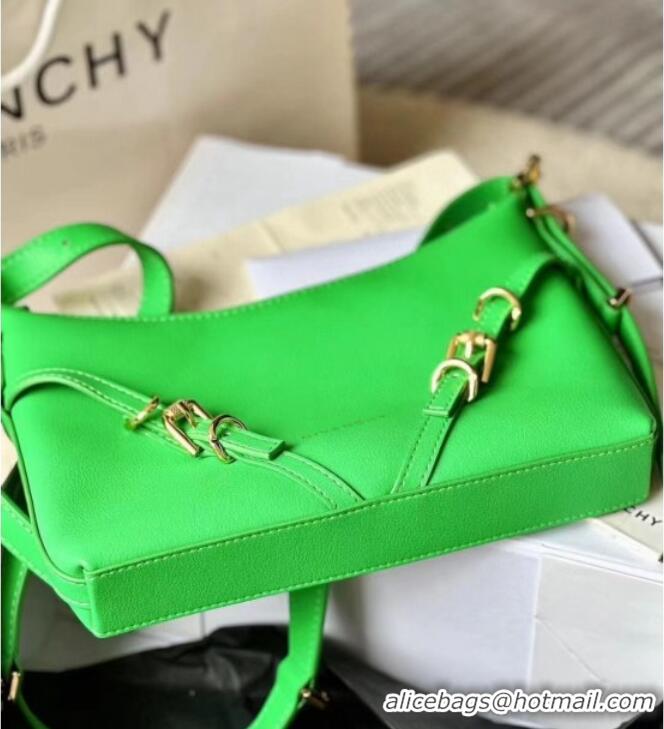 Stylish Cheap Givenchy Mini Voyou bag in leather 19928 Green 2023