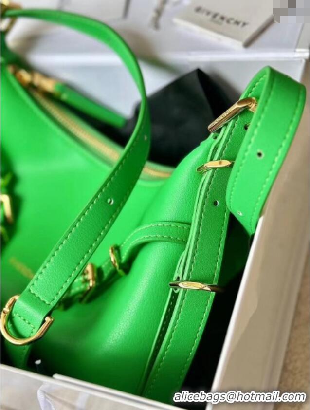 Stylish Cheap Givenchy Mini Voyou bag in leather 19928 Green 2023