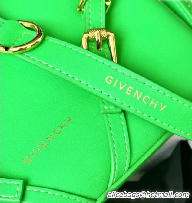 Stylish Cheap Givenchy Mini Voyou bag in leather 19928 Green 2023