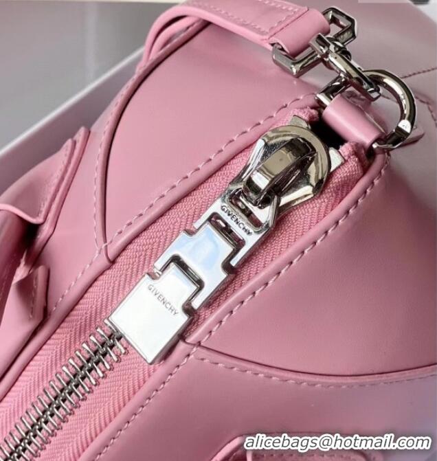 Best Grade Givenchy Mini Antigona bag in Box leather 9981 Light Pink 2023