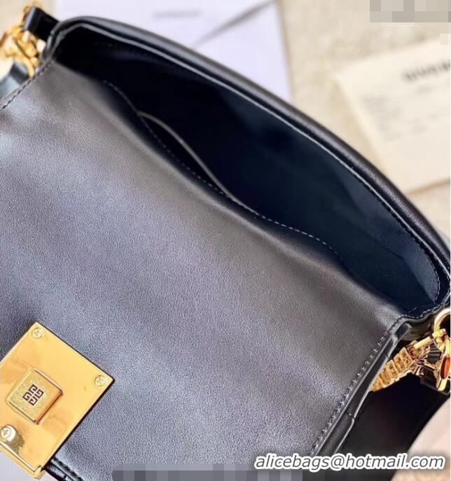Good Discount Givenchy Small 4G Soft bag in quilted leather with chain 19935 Black 2024