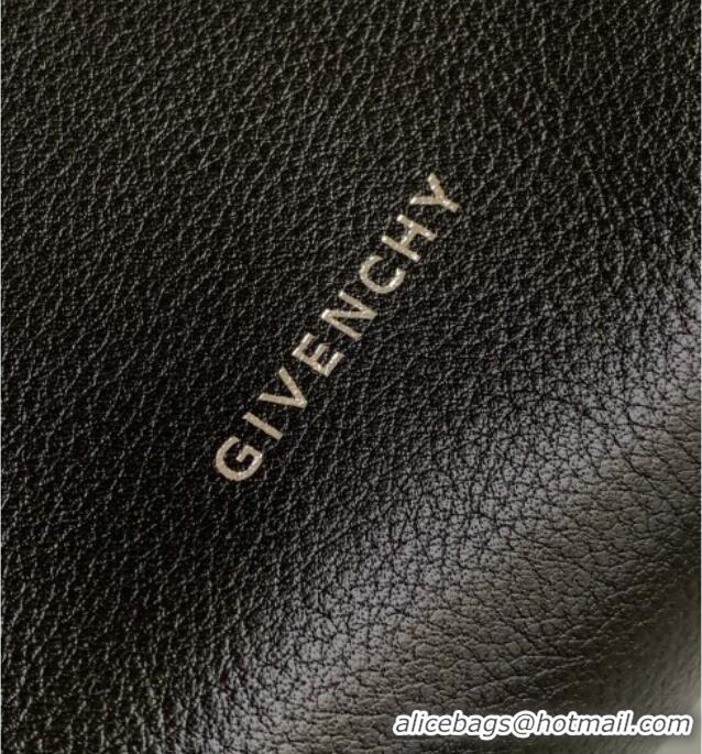 Trendy Design Givenchy Medium Voyou Shoulder Bag in Corset Style Leather 2501 Black 2024