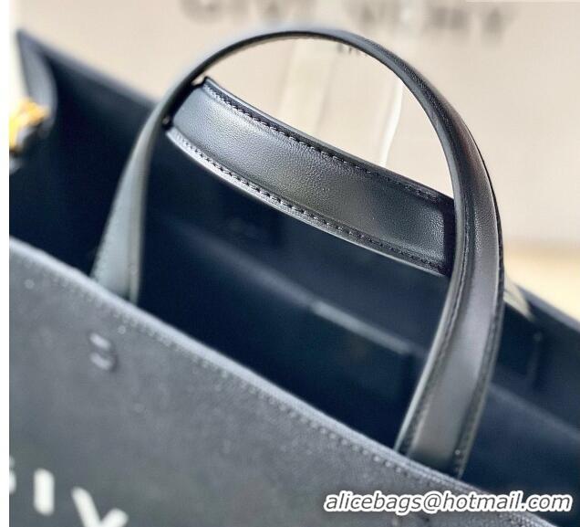 Reasonable Price Givenchy Medium G-Tote shopping bag in canvas 8017 Black 2025