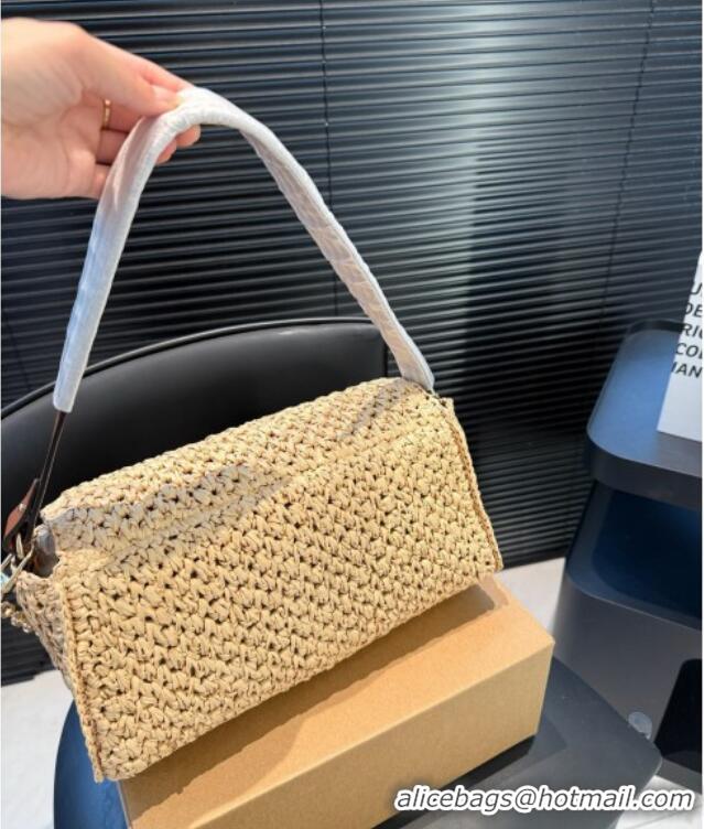 Good Quality Louis Vuitton Twist West Bag in Raffia Straw M25030 2025