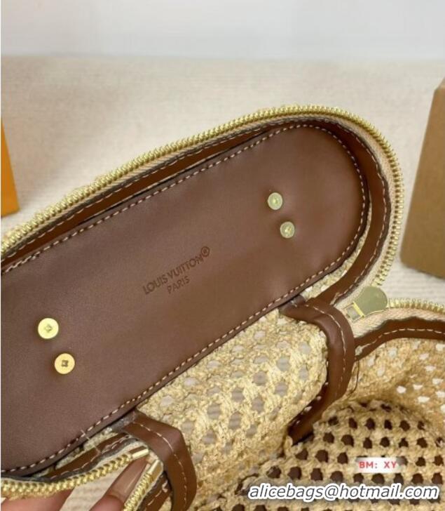 Well Crafted Louis Vuitton Vanity Chain Pouch in Straw M14303 2025
