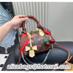 Market Sells Louis Vuitton LV x TM Speedy Bandouliere 20 Bag in Monogram Cherry M13094 Brown 2025
