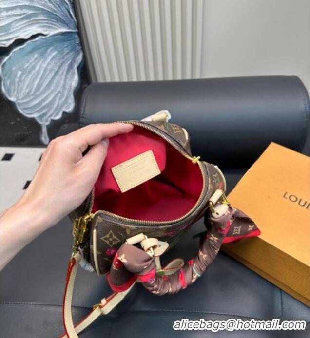 Market Sells Louis Vuitton LV x TM Speedy Bandouliere 20 Bag in Monogram Cherry M13094 Brown 2025