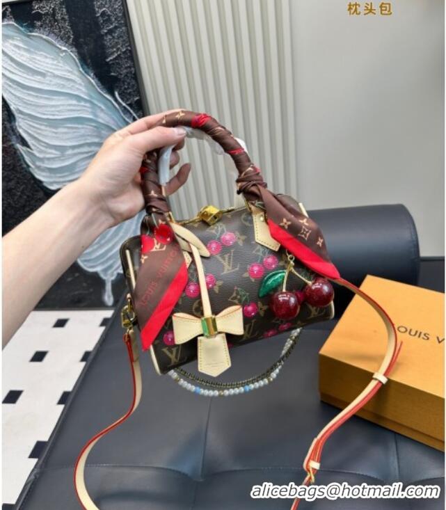 Market Sells Louis Vuitton LV x TM Speedy Bandouliere 20 Bag in Monogram Cherry M13094 Brown 2025