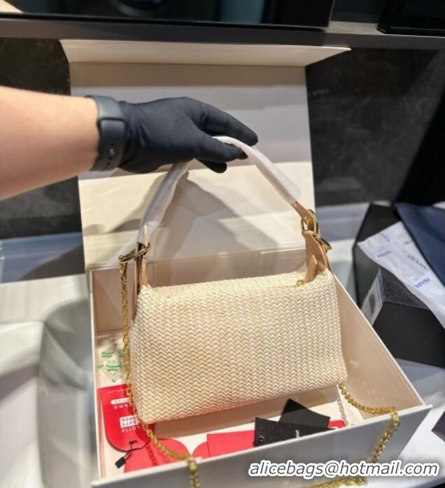 Luxury Cheap Prada Hobo Bag 072302 Beige 2025