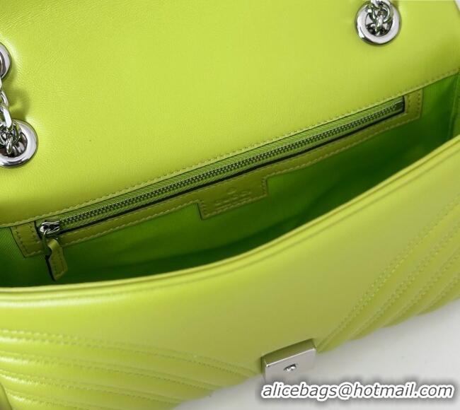 Market Sells Gucci GG Marmont Medium Shoulder Bag 837267 Bright Green 2025