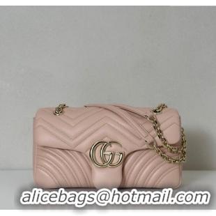 Inexpensive Gucci GG Marmont Medium Shoulder Bag 837267 Soft Pink 2025