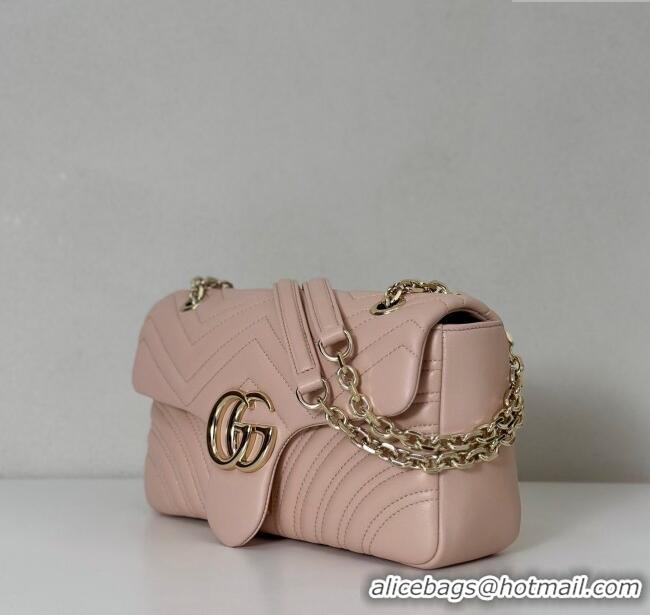Inexpensive Gucci GG Marmont Medium Shoulder Bag 837267 Soft Pink 2025