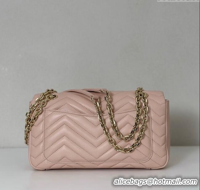 Inexpensive Gucci GG Marmont Medium Shoulder Bag 837267 Soft Pink 2025