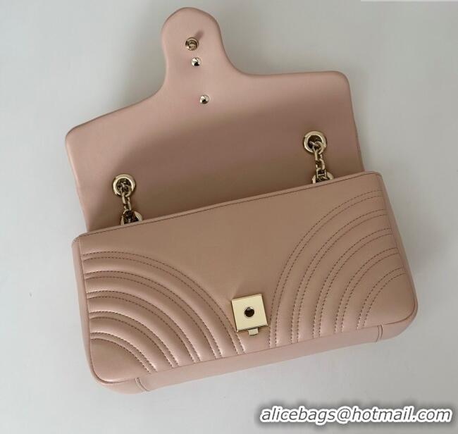 Inexpensive Gucci GG Marmont Medium Shoulder Bag 837267 Soft Pink 2025