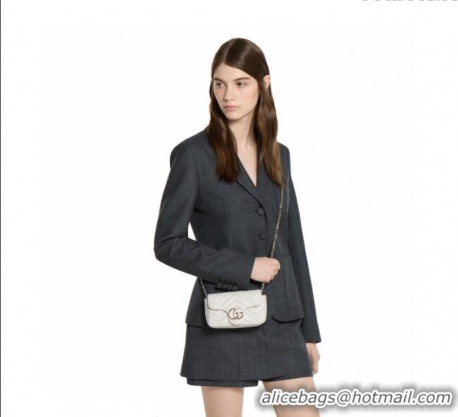 Modern Classic Gucci GG Marmont Mini Shoulder Bag 841290 Lilac Purple 2025