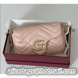 Market Sells Gucci GG Marmont Mini Shoulder Bag 841290 Soft Pink 2025