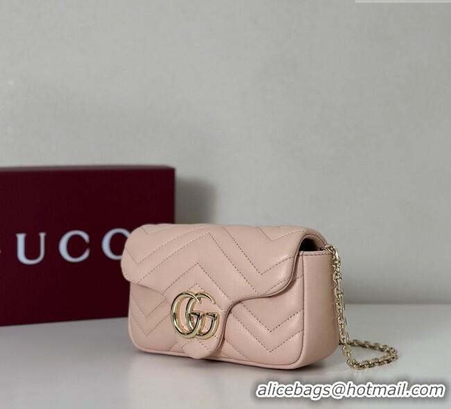 Market Sells Gucci GG Marmont Mini Shoulder Bag 841290 Soft Pink 2025