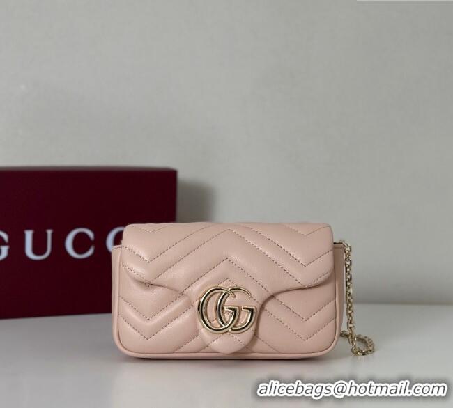 Market Sells Gucci GG Marmont Mini Shoulder Bag 841290 Soft Pink 2025