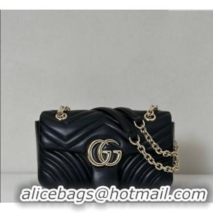 Classic Specials Gucci GG Marmont Small Shoulder Bag 837280 Black 2025