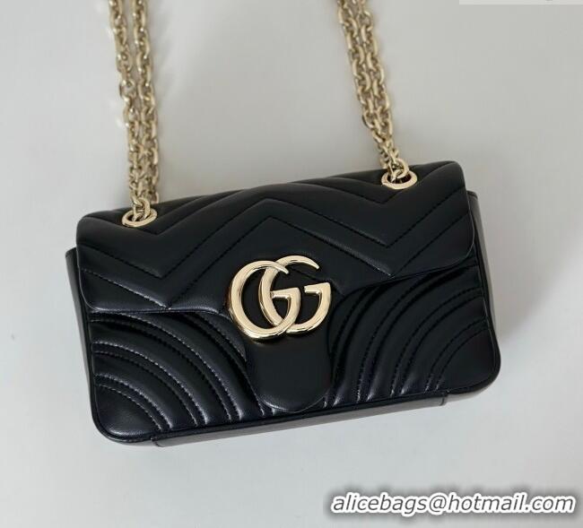 Classic Specials Gucci GG Marmont Small Shoulder Bag 837280 Black 2025