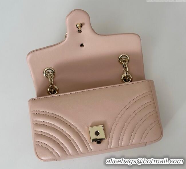Spot Bulk Gucci GG Marmont Small Shoulder Bag 837280 Soft Pink 2025